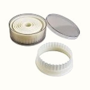 Round Fluted Cutter Set Plastic