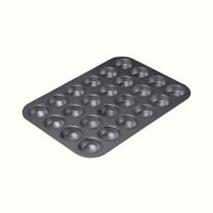 Mini Muffin Pan Non-Stick(Loose Bottom) 24 cup