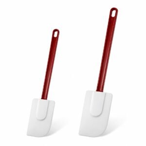 Silicon Spatula Red Handle 25 cm
